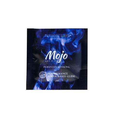 Mojo peruvian ginseng waterbased performance glide 3ml foil