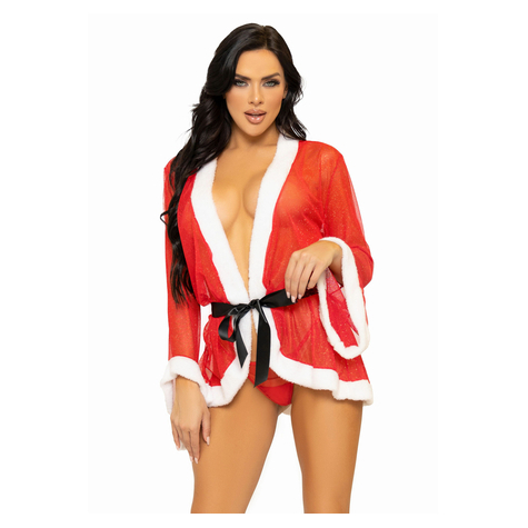 3 Pc Santa Robe, Tie & String