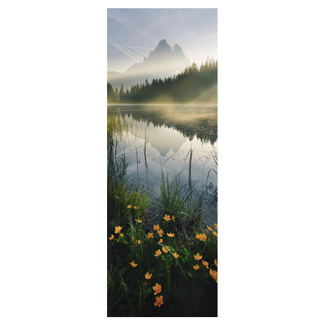 Non-Woven Wallpaper - Morning Mist - Size 100 X 280 Cm