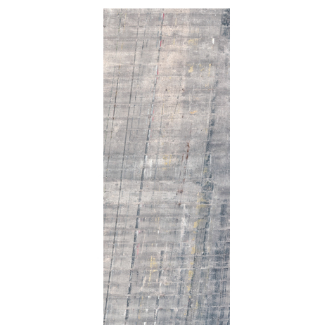 Non-Woven Wallpaper - Concrete Panel - Size 100 X 250 Cm