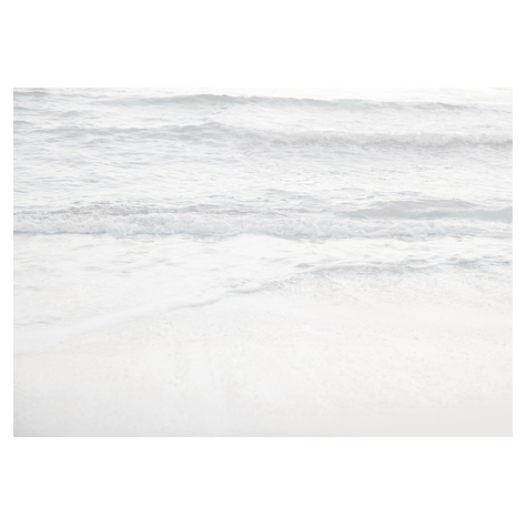 Papier peint photo - silver beach - dimensions 400 x 280 cm