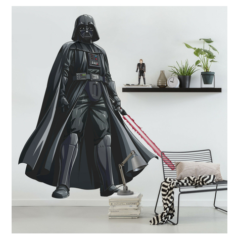 Papier peint photo mural auto-adhésif - star wars xxl darth vader - taille 127 x 200 cm