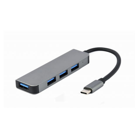 Gembird n- 4-port usb type-c hub 1 x u uhb-cm-u3p1u2p3-01