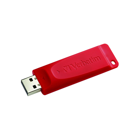 Verbatim usb flash store ngo red retract 16gb 96317