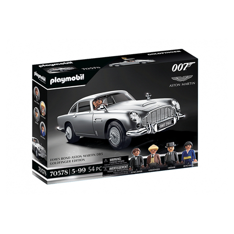 Playmobil aston martin james bond db5 - édition goldfinger (70578)