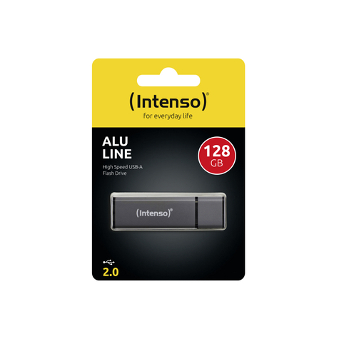 Intenso alu line usb flash 128gb 2.0 3521495