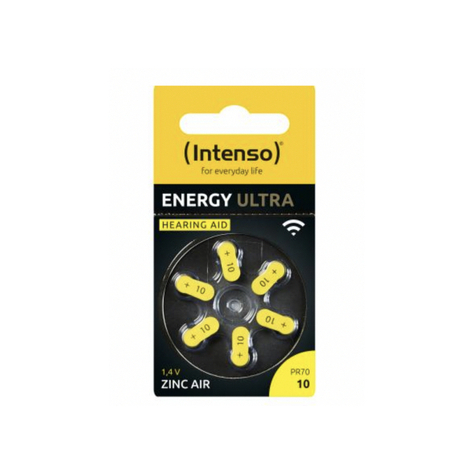 Intenso energy ultra a10 pr70 pile bouton f hgere 6er blister 7504416