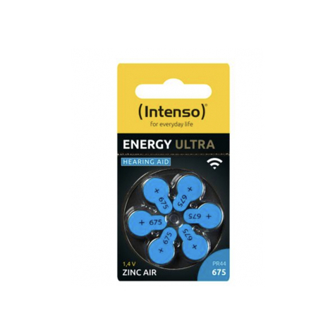 Intenso energy ultra 675 pr44 pile bouton pour hgere 7504446