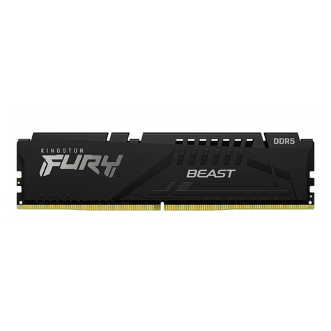 Kingston 8gb ddr5 6000mt/s cl36 dimm kf560c36bbe-8