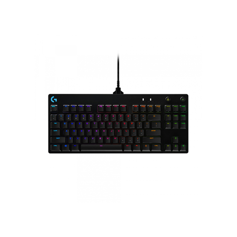 Logitech g pro - standard - usb - commutateur mécanique - noir 920-009389