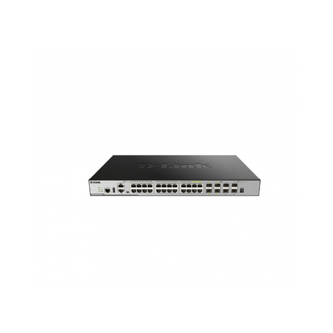 D-link layer 3 commutateur gigabit stack administrable dgs-3630-28pc/si