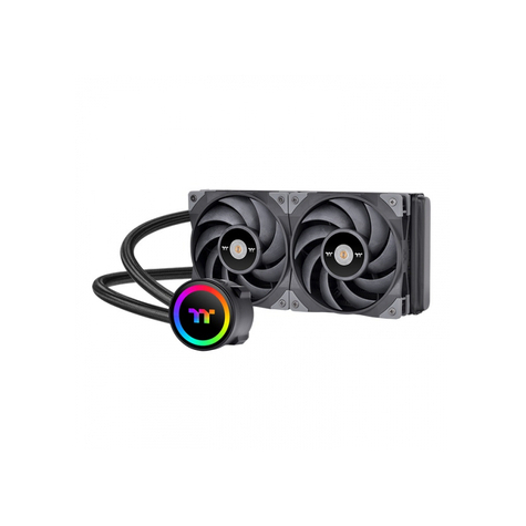 Thermaltake cooler toughliquid 240 argb - refroidisseur à eau - cl-w319-pl12bl-a