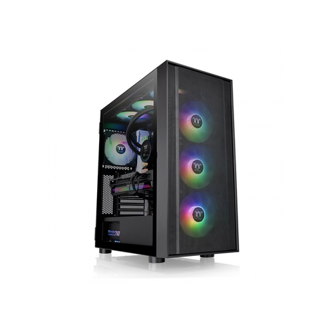 Thermaltake boîtier pc h570 tg argb - ca--00m1wn-01