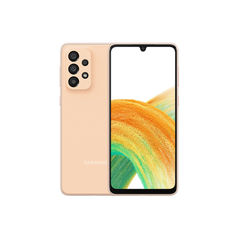 Samsung galaxy a33 128gb (5g awesome peach) sm-a336bzogeue