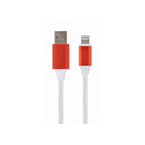 Cablexpert usb 8-pin charge & data cable with led light - cc-usb-8pled-1m