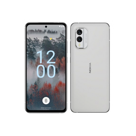 Nokia x30 5g 128gb ice white vma75fi1sk0