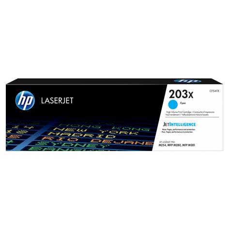 Hp cartouche no.203x cyan 1 pc - cf541x