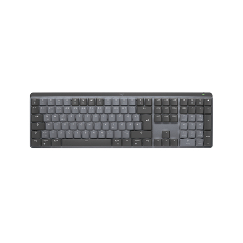 Logitech mx mechanical keyboard wireless bolt grafit linear - 920-010749