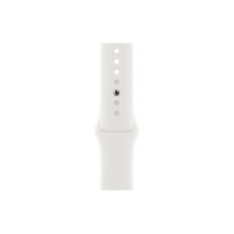 Apple sport band 45mm blanc mp7f3zm/a