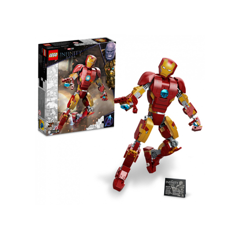 Lego marvel - figurine iron man (76206)