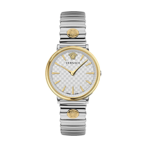 Montre versace ve8104922 v-circle pour femme