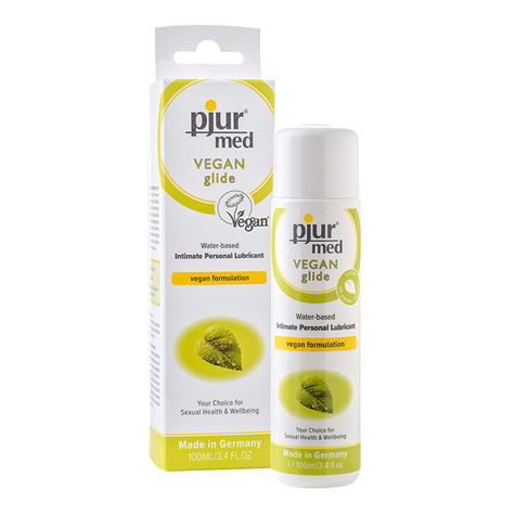 Lubrifiants : pjur med vegan glide wb 100 ml