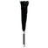 Rimba suede flogger with glass handle and crystal