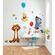 Self-Adhesive Non-Woven Wallpaper / Wall Tattoo - Winnie And Friends Xxl - Size 127 X 200 Cm